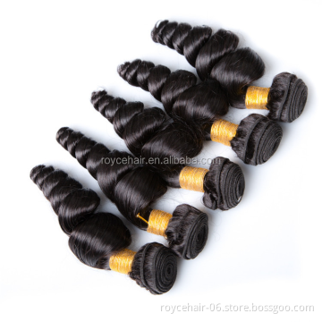 10A Type Peruvian Virgin Can Dye Chocolate Human Hair Weave 18 Inch Hair Bundles With Closure